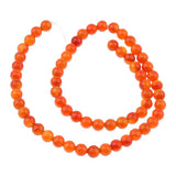 Maxbell 4 Strand Natural Beads Red Agate Stone AB Grade Beads DIY Crafts Size Mixed