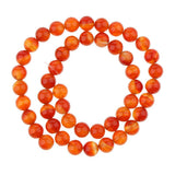 Maxbell 4 Strand Natural Beads Red Agate Stone AB Grade Beads DIY Crafts Size Mixed