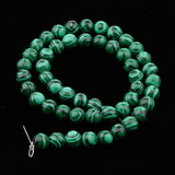 Maxbell Maxbell Handmade Gem Semi Precious Gemstone Loose Round Beads Stretch Bracelet 8mm