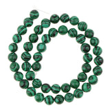 Maxbell Handmade Gem Semi Precious Gemstone Loose Round Beads Stretch Bracelet 8mm - Aladdin Shoppers
