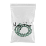 Maxbell Handmade Gem Semi Precious Gemstone Loose Round Beads Stretch Bracelet 8mm - Aladdin Shoppers