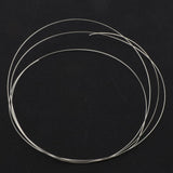 Maxbell 1 Meter 925 Sterling Silver Wire DIY Beading Jewelry Making Crafts 0.4mm - Aladdin Shoppers