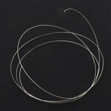 Maxbell 1 Meter 925 Sterling Silver Wire DIY Beading Jewelry Making Crafts 0.4mm - Aladdin Shoppers