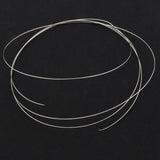 Maxbell 1 Meter 925 Sterling Silver Wire DIY Beading Jewelry Making Crafts 0.4mm - Aladdin Shoppers