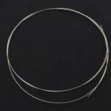 Maxbell 1 Meter 925 Sterling Silver Wire DIY Beading Jewelry Making Crafts 0.5mm - Aladdin Shoppers