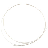 Maxbell 1 Meter 925 Sterling Silver Wire DIY Beading Jewelry Making Crafts 0.5mm - Aladdin Shoppers