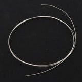 Maxbell 1 Meter 925 Sterling Silver Wire DIY Beading Jewelry Making Crafts 0.6mm - Aladdin Shoppers