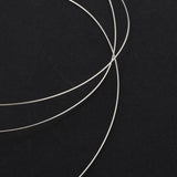 10x1 Meter 925 Sterling Silver Wire DIY Beading Jewelry Making Crafts 0.6mm