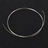 10x1 Meter 925 Sterling Silver Wire DIY Beading Jewelry Making Crafts 0.6mm