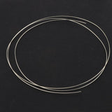 Maxbell 1 Meter 925 Sterling Silver Wire DIY Beading Jewelry Making Crafts 0.7mm - Aladdin Shoppers