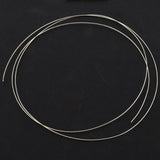 Maxbell 1 Meter 925 Sterling Silver Wire DIY Beading Jewelry Making Crafts 0.7mm - Aladdin Shoppers