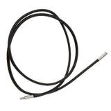 Maxbell Black Enamel Openable Ash Urn Pendant and Necklace Wax Cords Jewelry Set