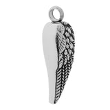 Maxbell Stainless Steel Cremation Keepsake Memorial Ashes Angel Wing Urn Pendant - Aladdin Shoppers