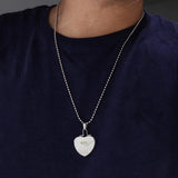 Maxbell Mom Always in My Heart Photo Frame Mother Memorial Pendant Steel Necklace