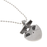 Maxbell Mom Always in My Heart Photo Frame Mother Memorial Pendant Steel Necklace