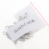 Maxbell 10 Pcs Tibetan Silver Hand Shape Charms Jewelry DIY Making Connector Alloy