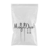 Maxbell 4 Pieces Ear Gauges Stretching Kit Stainless Steel Flare Plug Tapper 2mm - Aladdin Shoppers