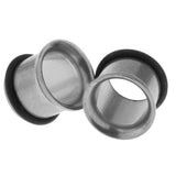 Maxbell 4 Pieces Ear Gauges Stretching Kit Stainless Steel Flare Plug Tapper 10mm - Aladdin Shoppers