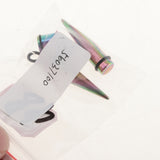 Maxbell 4Pcs Ear Expander Ear Stretching Gauge Tunnel Plug Stretcher Piercing 8mm