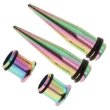 Maxbell 4Pcs Ear Expander Ear Stretching Gauge Tunnel Plug Stretcher Piercing 8mm