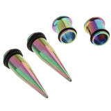 Maxbell 4Pcs Ear Expander Ear Stretching Gauge Tunnel Plug Stretcher Piercing 8mm
