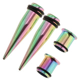 Maxbell 4Pcs Ear Expander Ear Stretching Gauge Tunnel Plug Stretcher Piercing 8mm