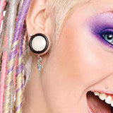 Maxbell 36pcs Ear Gauges Stretching Kit Acrylic Plug 14G-00G Expander White - Aladdin Shoppers