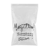 Maxbell 36pcs Ear Gauges Stretching Kit Acrylic Plug 14G-00G Expander Transparent - Aladdin Shoppers