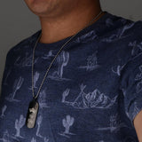 Maxbell 2pcs Her King & His Queen Dog Tag Pendant Couple Necklace Lovers Beads Chain