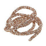 Maxbell Hollow Bracelet Cord For DIY Jewelry Crafts Christmas Party Decor Champagne