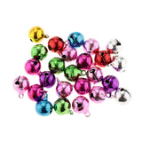 Maxbell 45Pc Multi-colors Copper Bells DIY Hand-woven Bracelet Necklace Accs 12&14mm
