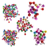 Maxbell 45Pc Multi-colors Copper Bells DIY Hand-woven Bracelet Necklace Accs 12&14mm
