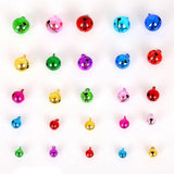 Maxbell 45Pc Multi-colors Copper Bells DIY Hand-woven Bracelet Necklace Accs 12&14mm