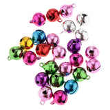 Maxbell 45Pc Multi-colors Copper Bells DIY Hand-woven Bracelet Necklace Accs 12&14mm