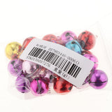 Maxbell 2.5mm Multi-colors Xmas Jingle Bells Pendant Handmade Party Crafts DIY 14mm