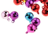 Maxbell 2.5mm Multi-colors Xmas Jingle Bells Pendant Handmade Party Crafts DIY 14mm
