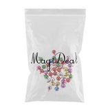 Maxbell 2.5mm Multi-colors Xmas Jingle Bells Pendant Handmade Party Crafts DIY 10mm