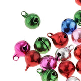 Maxbell 2.5mm Multi-colors Xmas Jingle Bells Pendant Handmade Party Crafts DIY 10mm
