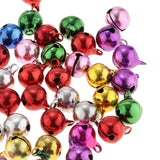Maxbell 2.5mm Multi-colors Xmas Jingle Bells Pendant Handmade Party Crafts DIY 10mm