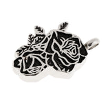 Maxbell Rose Flower Openable Cremation Urn Pendant For Ash Keepsake Memorial Jewelry - Aladdin Shoppers