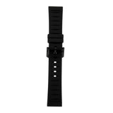 Maxbell Black Silicone Rubber Sport Replacement Watch Band Strap 21mm Black - Aladdin Shoppers