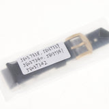 Maxbell Black Silicone Rubber Sport Replacement Watch Band Strap 24mm Gold - Aladdin Shoppers