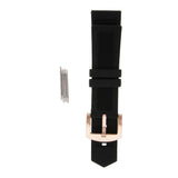 Maxbell Black Silicone Rubber Sport Replacement Watch Band Strap 20mm Rose Gold - Aladdin Shoppers