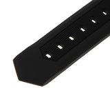 Maxbell Black Silicone Rubber Sport Replacement Watch Band Strap 20mm Rose Gold - Aladdin Shoppers