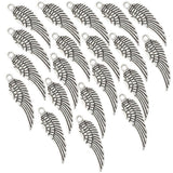 Maxbell 20Pcs Vintage Zinc Alloy Wings Charms Pendants for Jewelry DIY Making Crafts