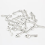 Maxbell 20PC Vintage Zinc Alloy DIY Jewelry Accessory Key Pendant Car Key Ring Chain