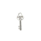 Maxbell 20PC Vintage Zinc Alloy DIY Jewelry Accessory Key Pendant Car Key Ring Chain
