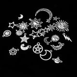 Sun Moon Star Insect Charm Pendant for DIY Necklace Bracelet Jewelry Making