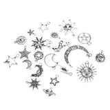 Sun Moon Star Insect Charm Pendant for DIY Necklace Bracelet Jewelry Making