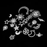 Sun Moon Star Insect Charm Pendant for DIY Necklace Bracelet Jewelry Making